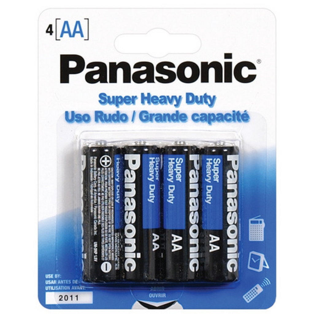 Panasonic Battery AA - 4 Pack