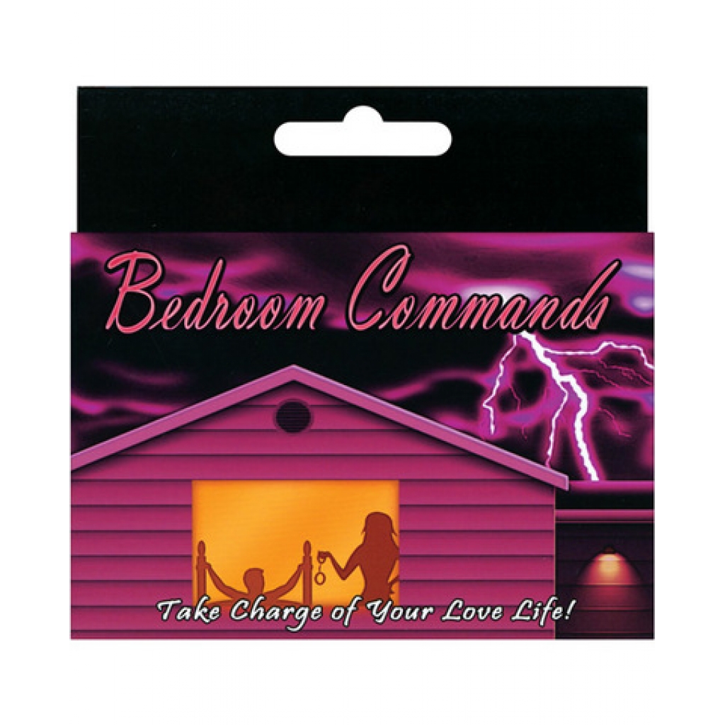 Bedroom Commands Card Game - Fun for Couples