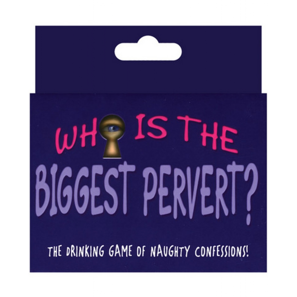 Who is the Biggest Pervert? - Adult Party Card Game