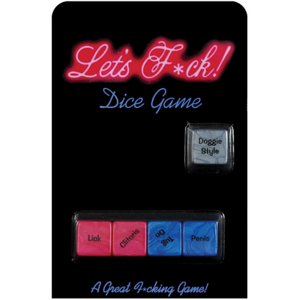 Let's F**k! Dice Game for Adventurous Couples