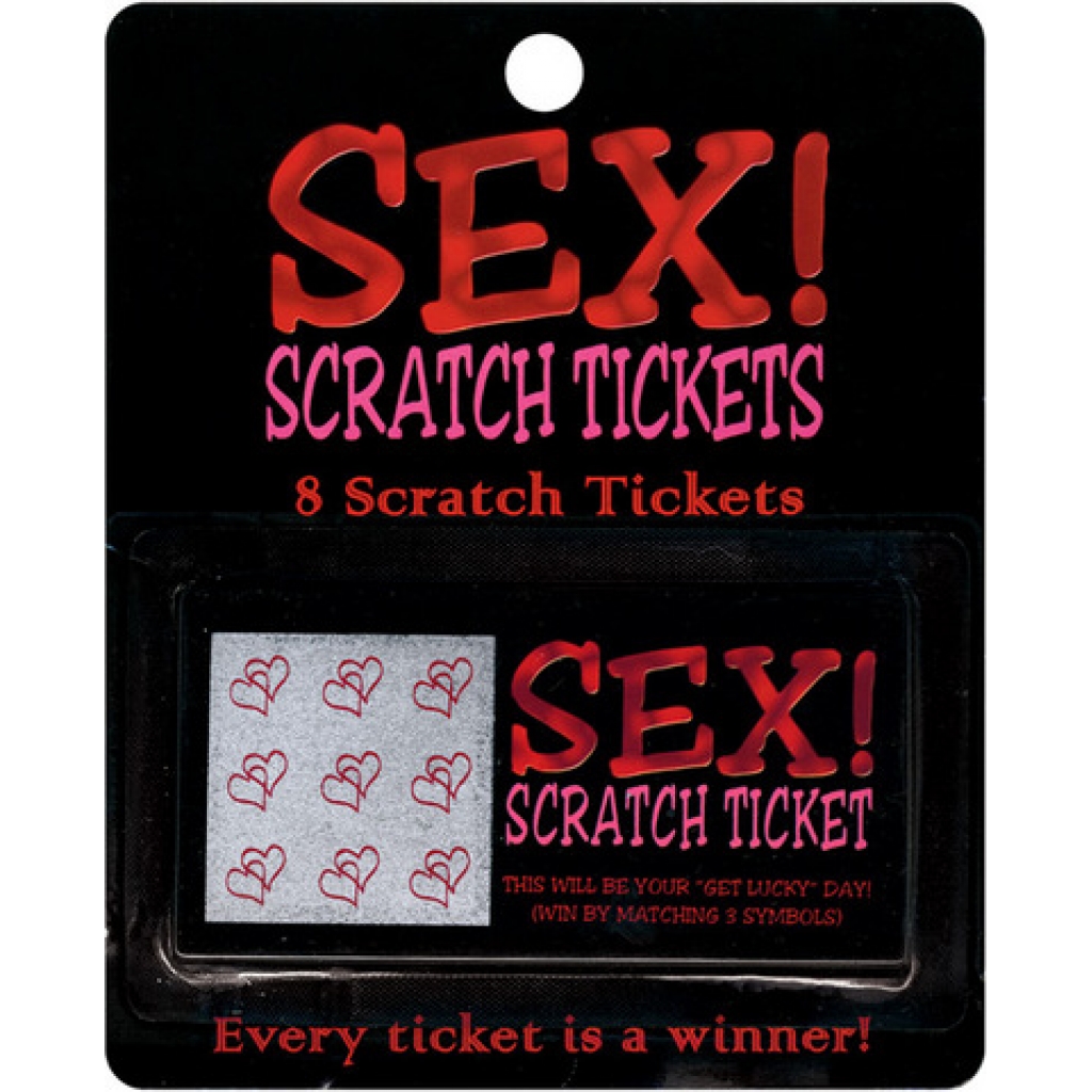 Sex! Scratch Tickets - 8 Pack