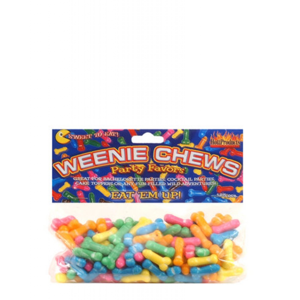 Weenie Chews - 125 Piece Bag of Assorted Dicktarts