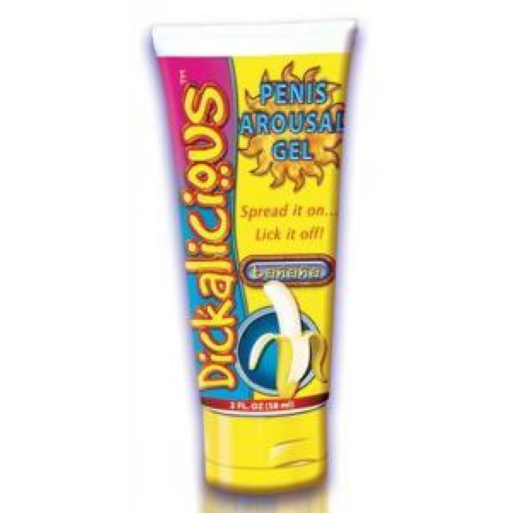 Dickalicious Banana Penis Arousal Gel - Sweet Sensation