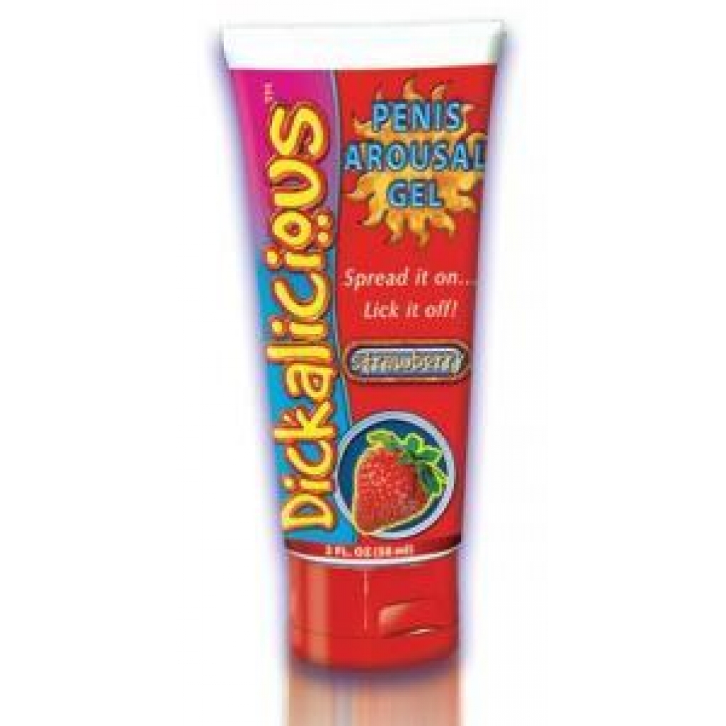 Dickalicious Strawberry Arousal Gel (2oz)