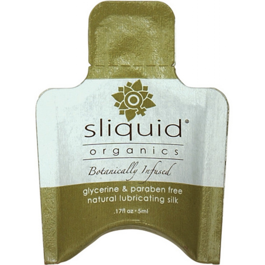 Sliquid Organics Silk Lubricant Pillow Pack - 0.17 oz