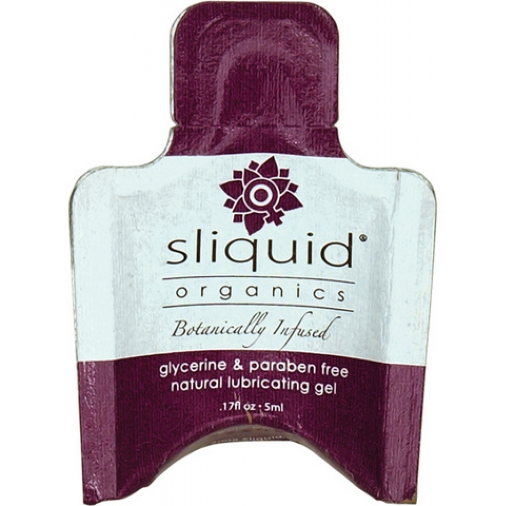 Sliquid Organics Natural Lubricating Gel - 0.17 oz