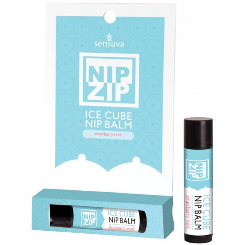 Strawberry Mint Nip Zip Ice Cube Nip Balm