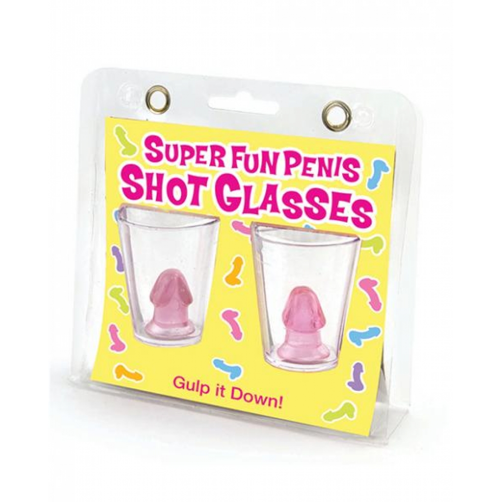 Super Fun Penis Shot Glasses - Set of 2