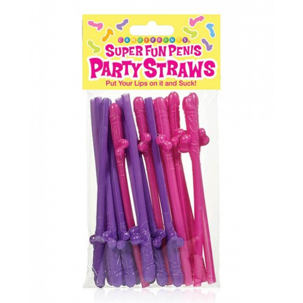 Super Fun Penis Party Straws - Fun and Flirty