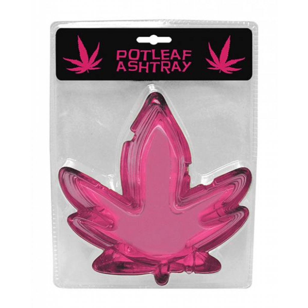 Pink Potleaf Ashtray