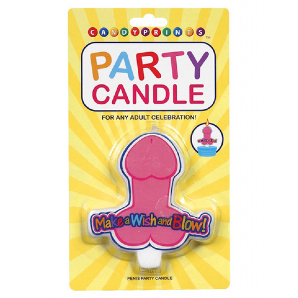 Make a Wish and Blow Penis Party Candle