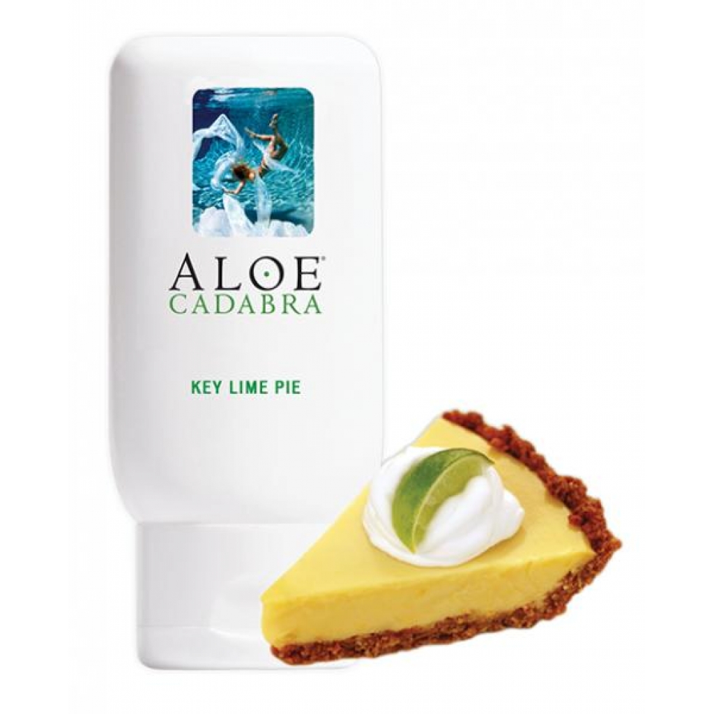 Aloe Cadabra Organic Lubricant - 2.5 oz Key Lime Pie