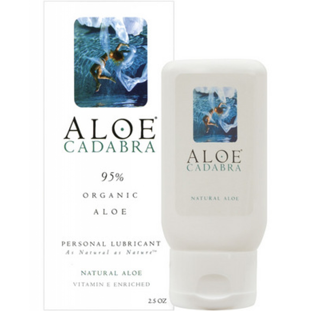 Aloe Cadabra Organic Lubricant - 2.5 oz Bottle