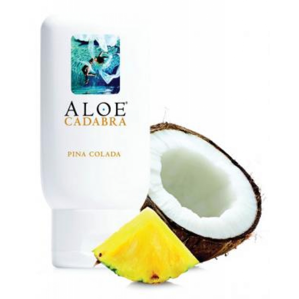 Aloe Cadabra Organic Lubricant - Pina Colada 2.5 oz