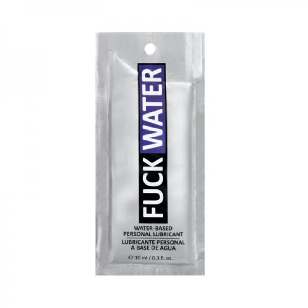 F*ck Water H2O Lubricant Foil Package .3oz