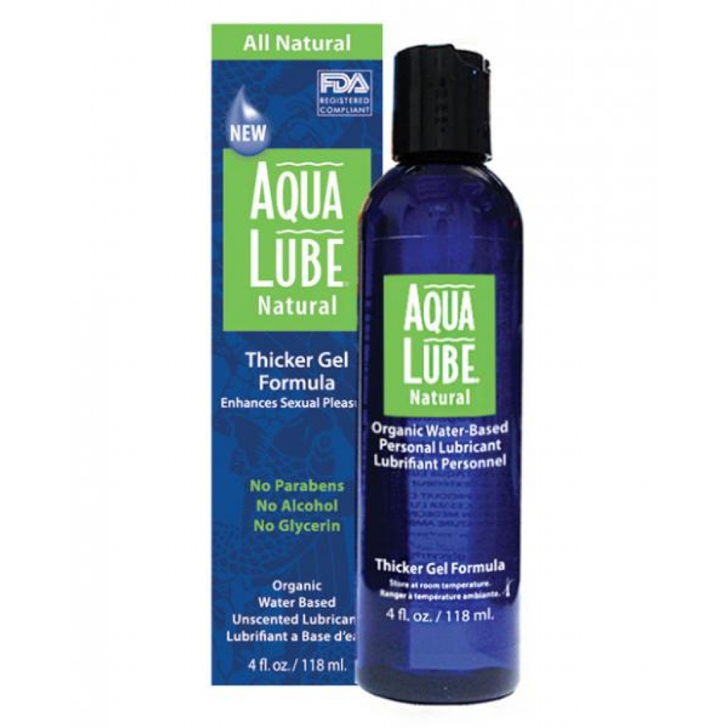 Aqua Lube Natural Gel - 4 Fluid Ounces