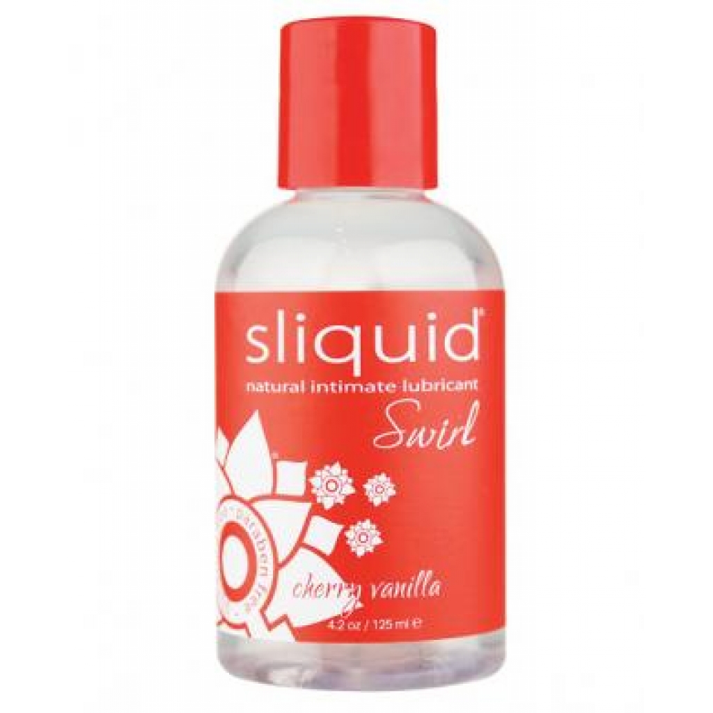 Sliquid Swirl Lubricant - Cherry Vanilla - 4.2 oz