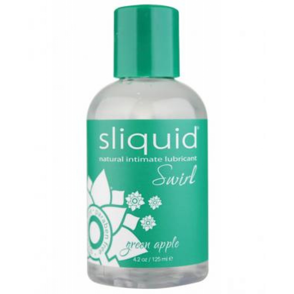 Sliquid Swirl Green Apple Tart Lubricant - 4.2 oz