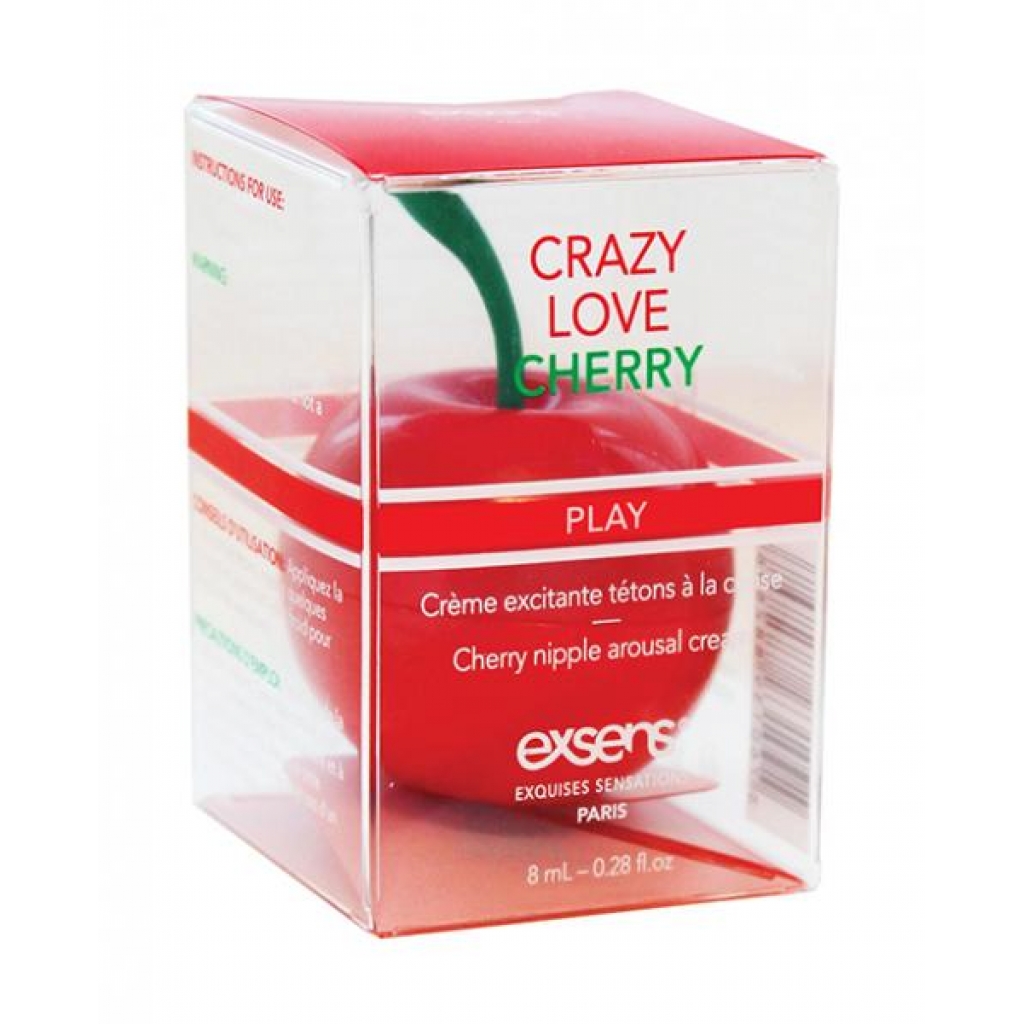 Exsens Of Paris Nipple Cream Crazy Love Cherry - .27oz