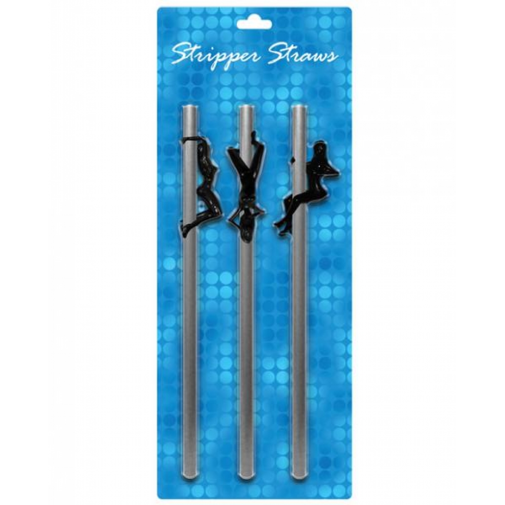 Stripper Straws Female 3 Pack