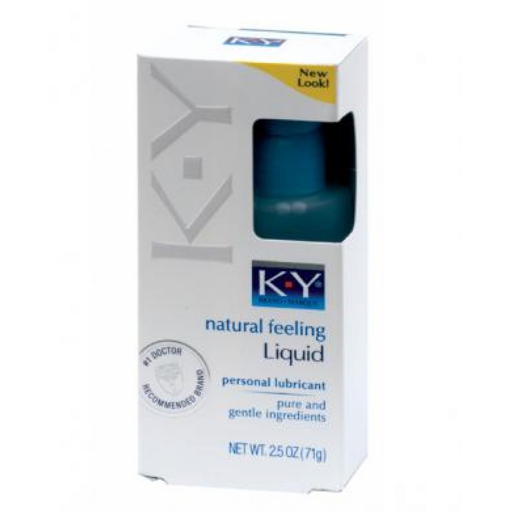 K-Y Liquid Lubricant - 2.5 oz