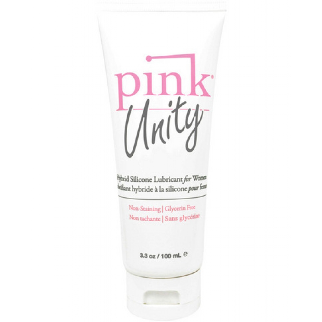 Pink Unity Silicone/Water Based Hybrid Lubricant - 3.3 oz Tube