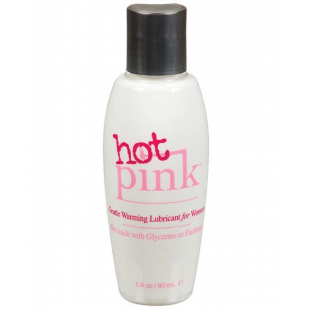 Hot Pink Gentle Warming Lubricant for Women - 2.8oz