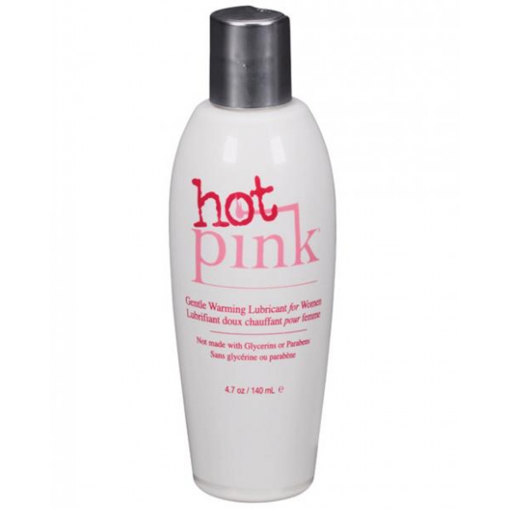 Hot Pink Gentle Warming Lubricant for Women - 4.7oz