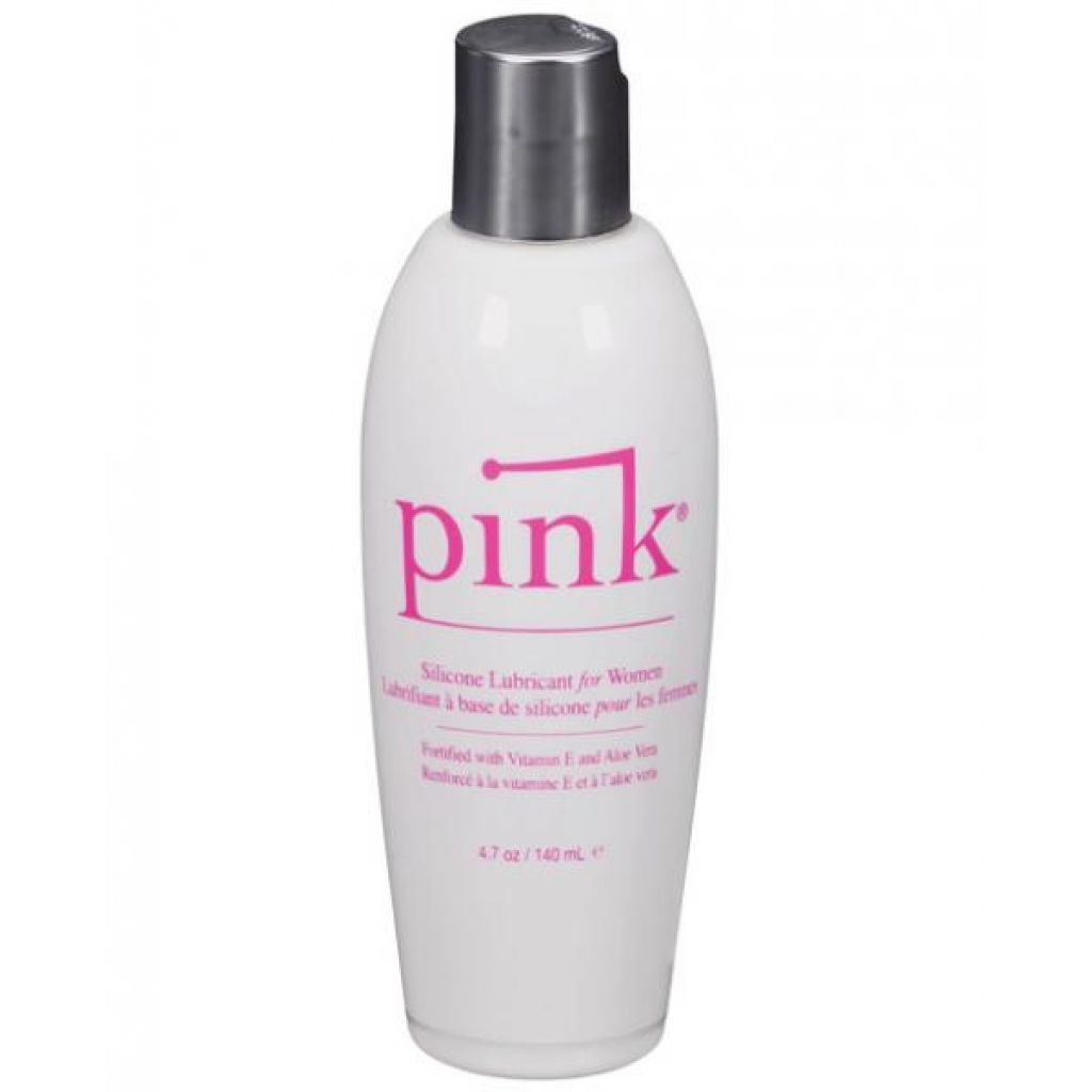 Pink Silicone Lubricant in Flip Top Bottle - 4.7 oz