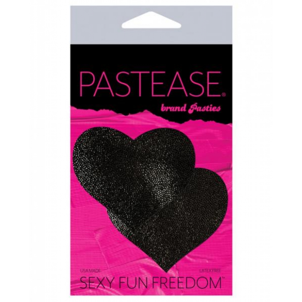 Pastease Liquid Heart - Black O/s