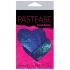 Pastease Blue Spectrum Liquid Heart Pasties - One Size