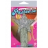 Pastease Silver Glitter Tassle Stars OS - Stylish Fun