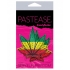 Pastease Marijuana Leaf Rasta Weed Pasties O/S