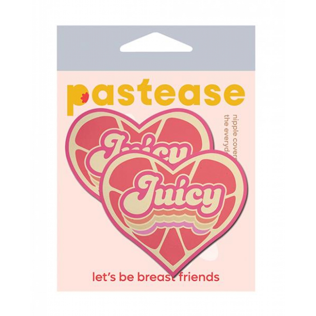 Pastease Premium Retro Heart Juicy – Pink Grapefruit O/S