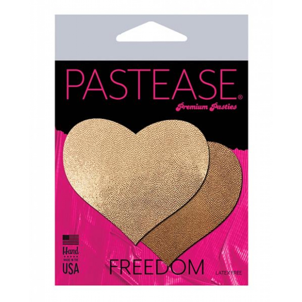 Pastease Basic Love Liquid Heart - Rose Gold OS