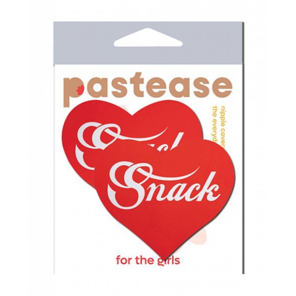 Pastease Premium Heart Snack - Red O/S