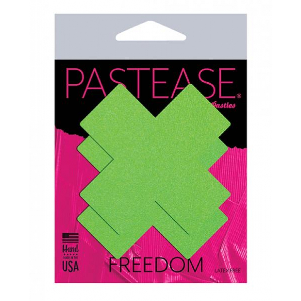 Pastease Basic Plus X Black Light Reactive - Neon Green O/S