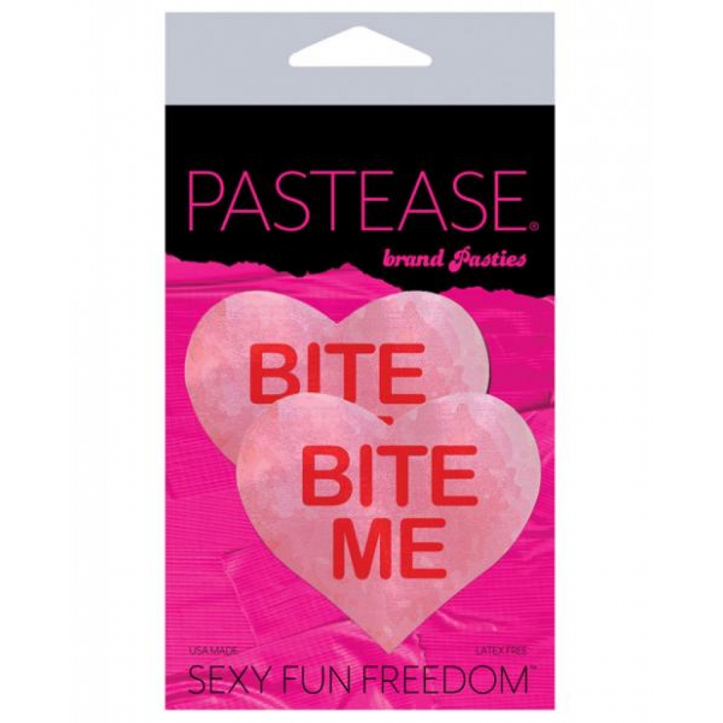 Pastease Bite Me Heart - Pink/Red O/S