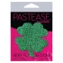 Glittering Green Shamrocks Nipple Pasties by Pastease