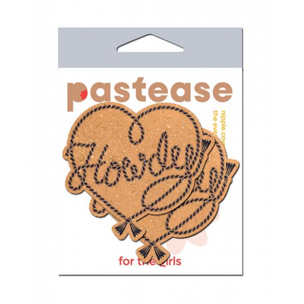 Pastease Howdy Rope Heart - Tan O/s