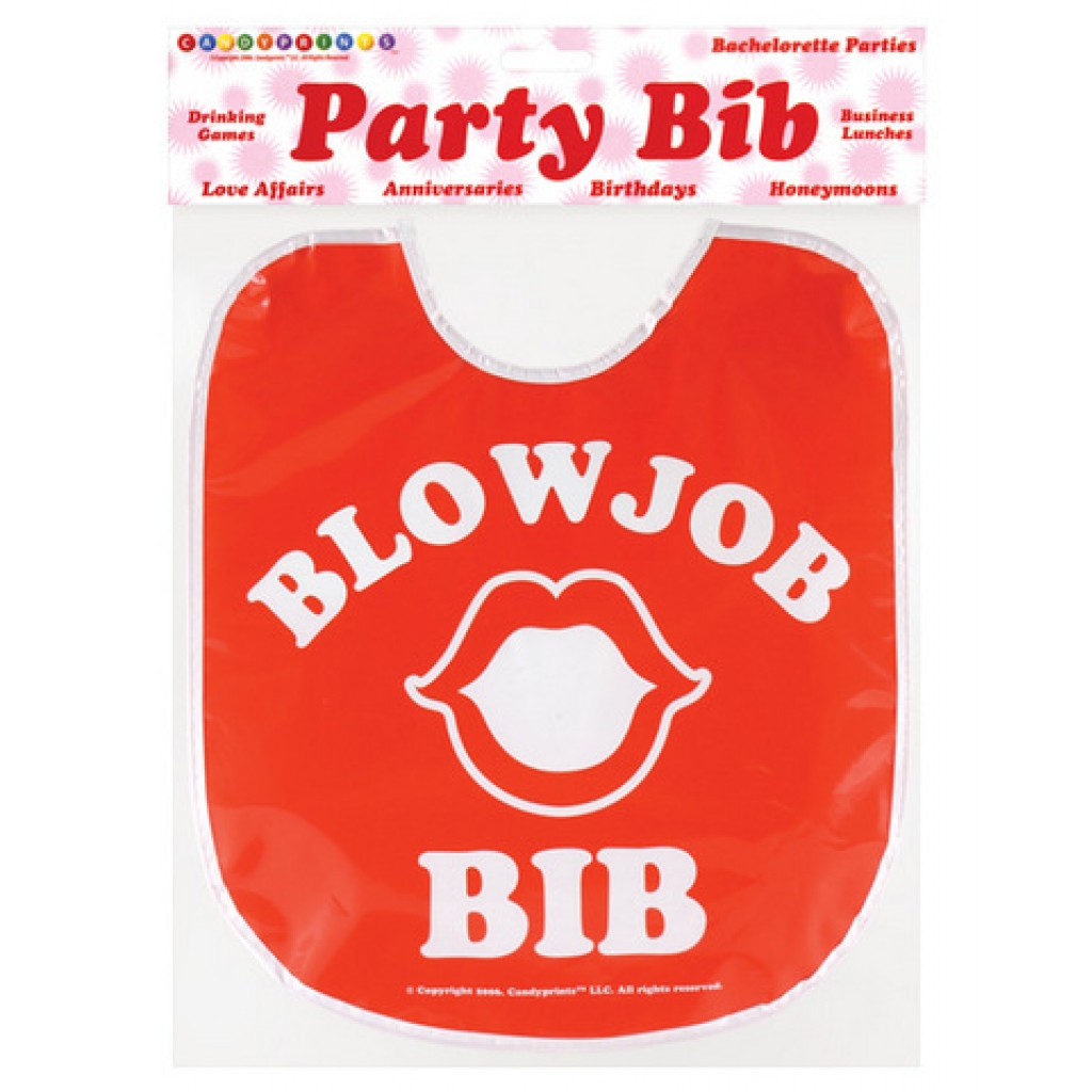 Blow Job Party Bib