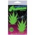 Pastease Petites Glow in the Dark Leaf O/S 2 Pack