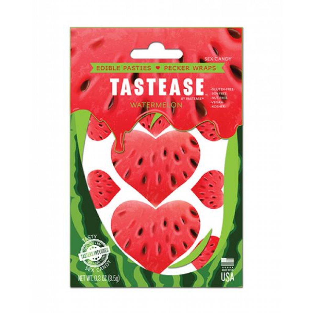 Pastease Tastease Edible Pasties & Pecker Wraps - Watermelon O/S