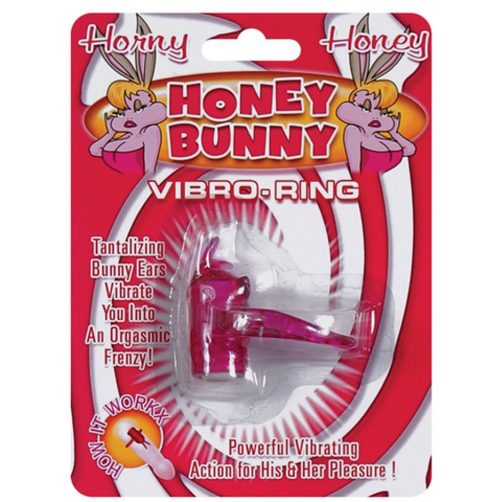 Horny Honey Bunny Vibro-Ring - Magenta