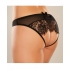 Adore Expose Panty - Black OS