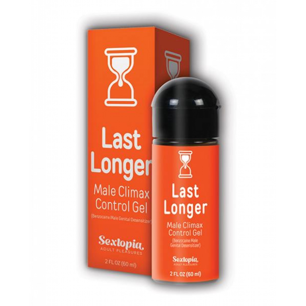 Sextopia Last Longer Male Climax Control Gel - 2 Oz