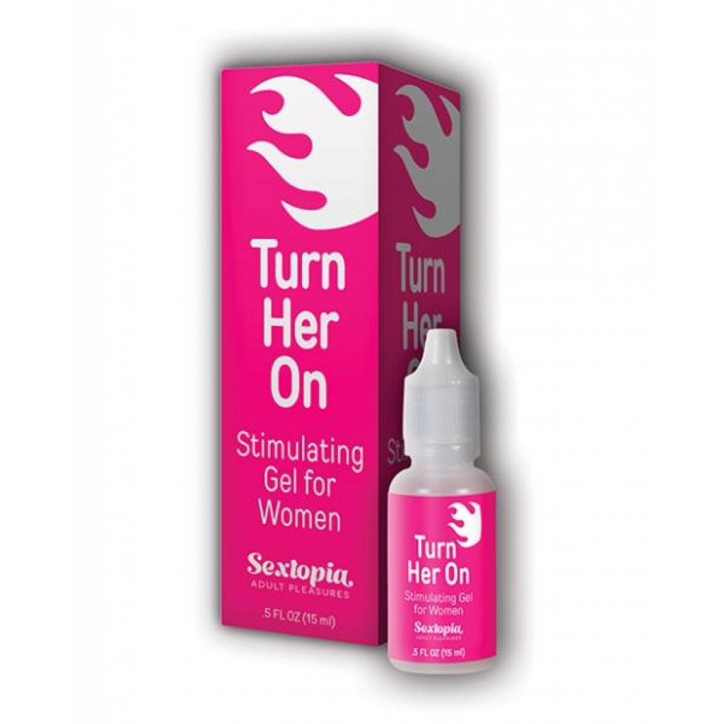 Sextopia Turn Her On Women Stimulating Gel - 1/2 Oz Bottle