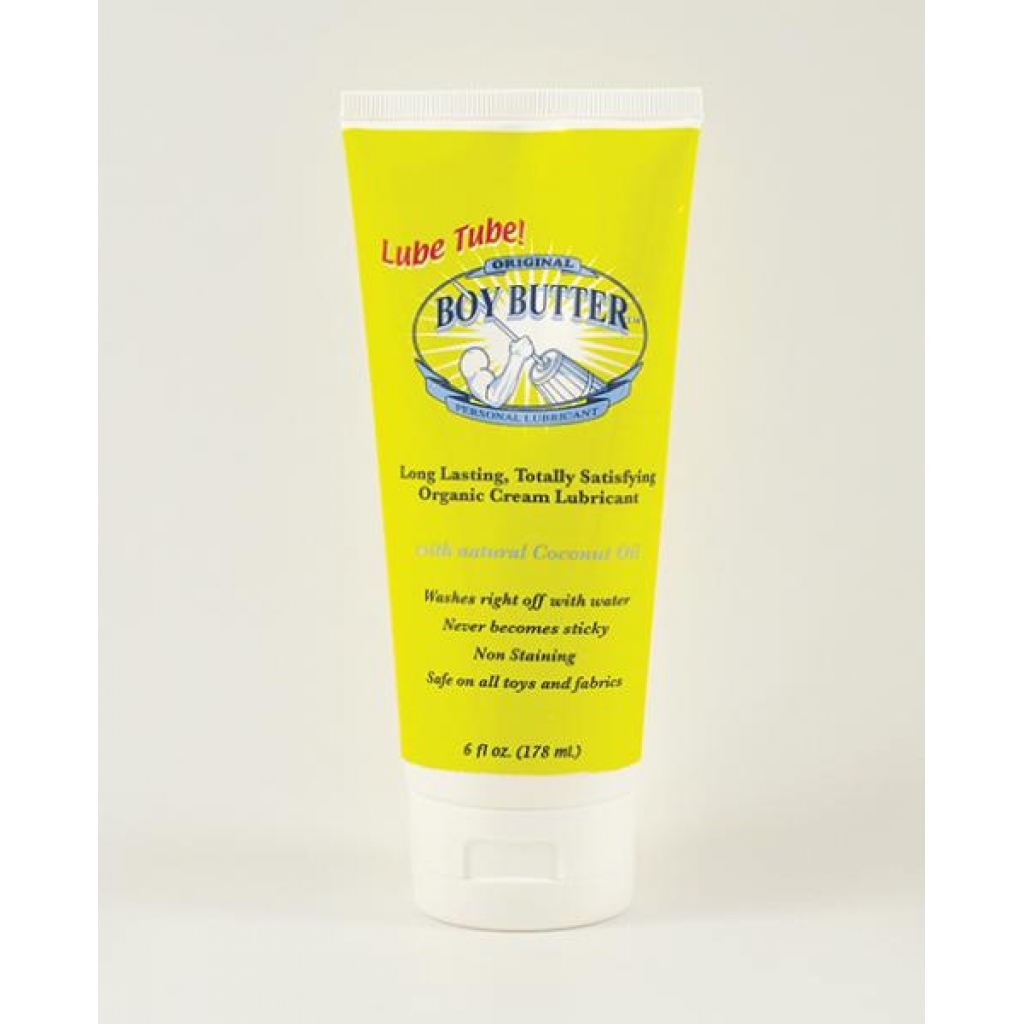 Boy Butter Original - 6 Oz Coconut Oil Lube Tube