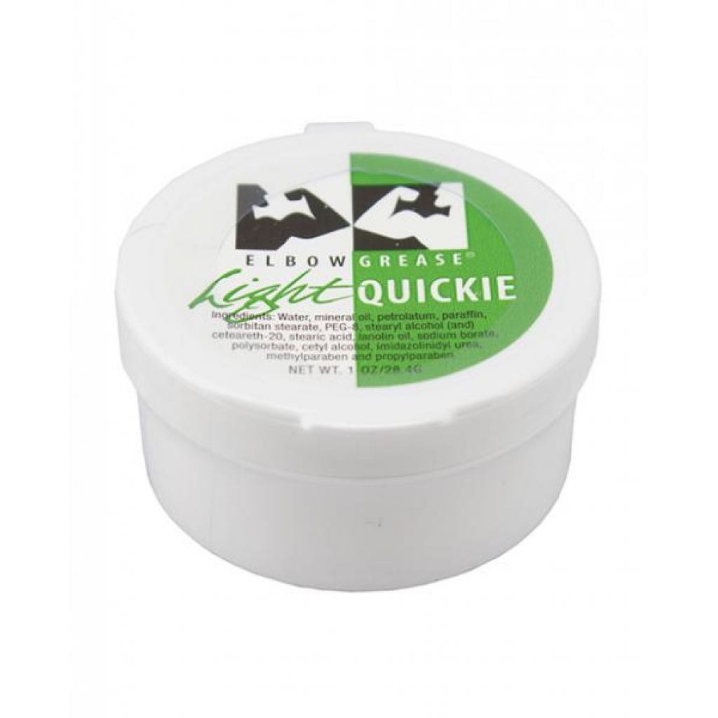 Elbow Grease Light Cream Quickie - 1 Oz - Ultra Smooth