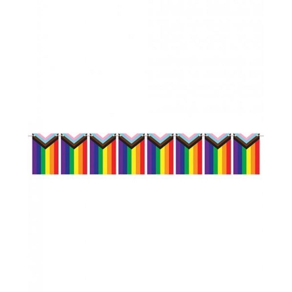 Pride Flag Pennant Streamer